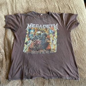 Vintage megadeath t shirt